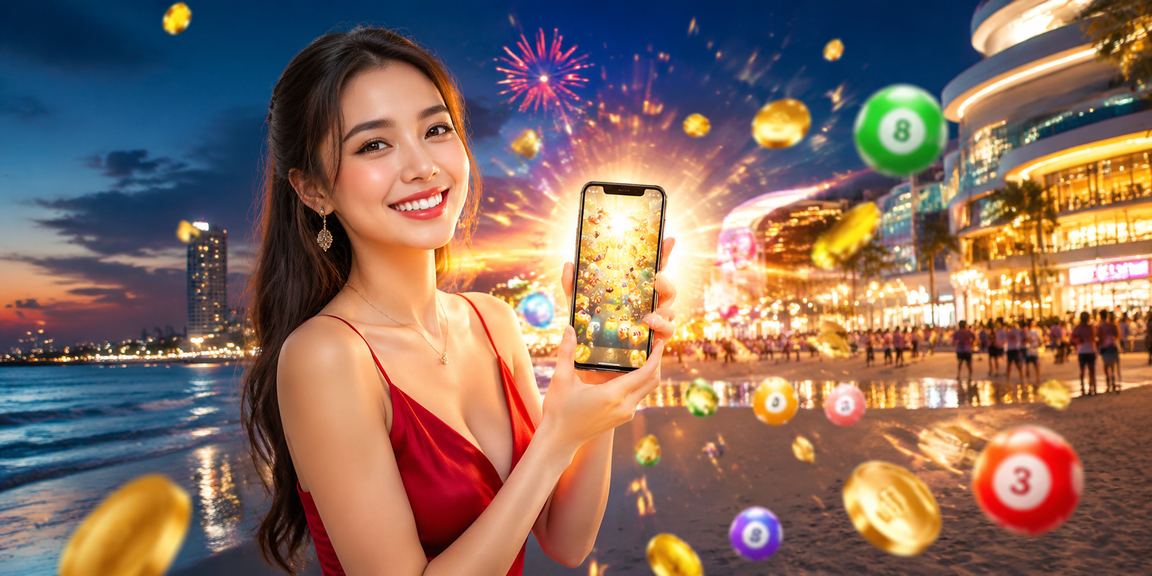Người chơi đặt cược xổ số biển Vũng Tàu